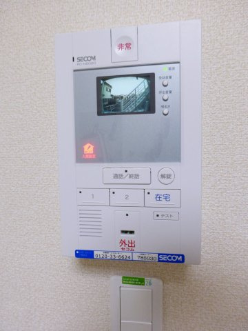 レオネクストシャトル杉田Ⅴのセキュリティ|同タイプ参考写真です。