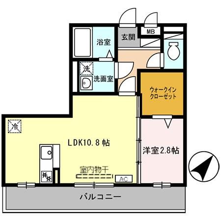 ラベニールの間取り