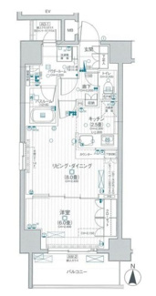 【間取り】 | デュオステージ王子Ⅱ
