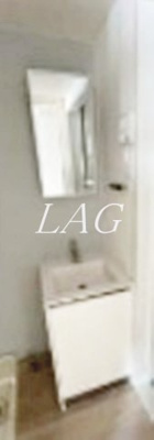 【洗面所】 | Ａｇｅｒａｔｅ竹ノ塚 | 洗面台です。