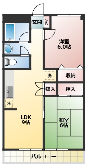 第1武笠ビルの間取り