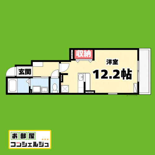 ファミ－ユ　メゾンの間取り