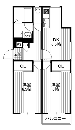 【間取り】 | ピアレス羽根木