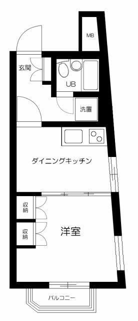 菱和パレス中落合の間取り