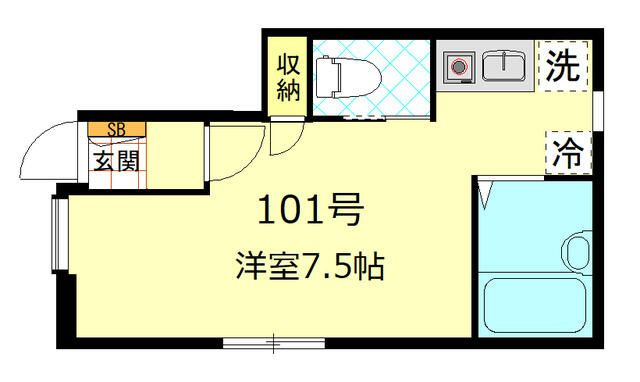 Ｋ－ｈｏｕｓｅ北小岩の間取り