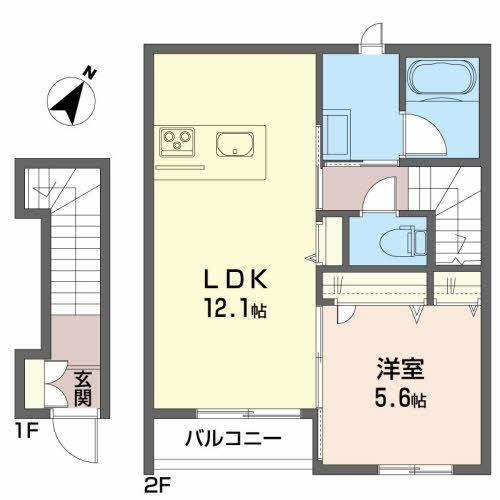 セルディーナ清水町の間取り