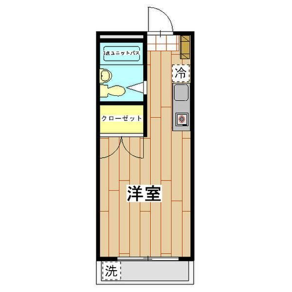 福生市加美平２丁目の賃貸マンション