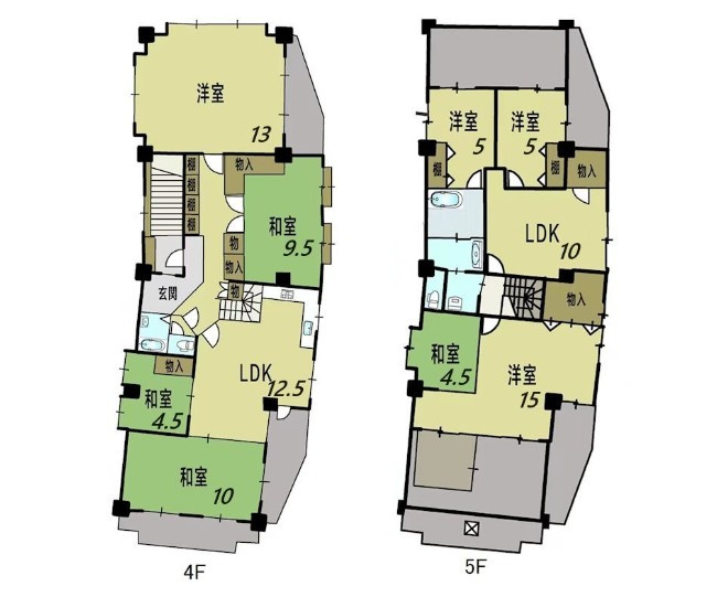 ハイツA-1の間取り