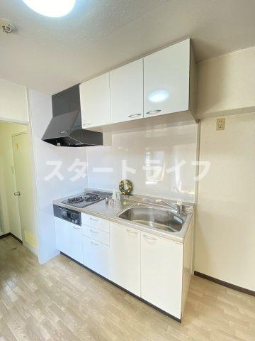 大阪市淀川区木川東１丁目の賃貸マンションのキッチン