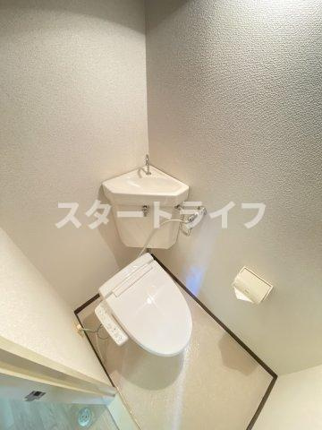 大阪市淀川区木川東１丁目の賃貸マンションのトイレ