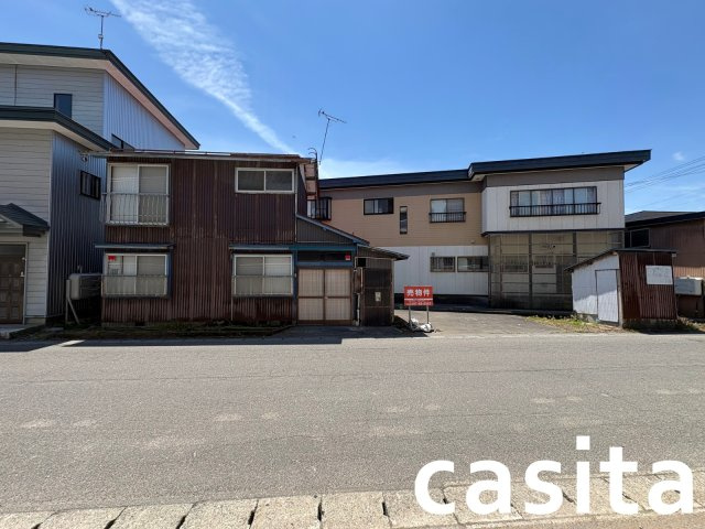 【外観】 | 【建築条件なし】大仙市大曲福見町 解体更地渡し32.18坪 コンパクトハウスの住宅用地や事業用、駐車場用地に