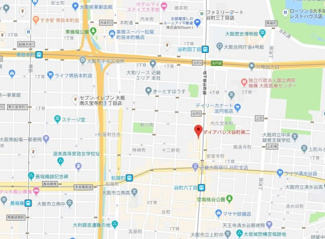 【地図】 | ダイアパレス谷町第二