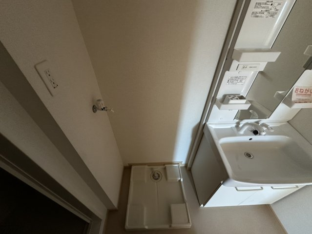 ソレイユコートＣの洗面所