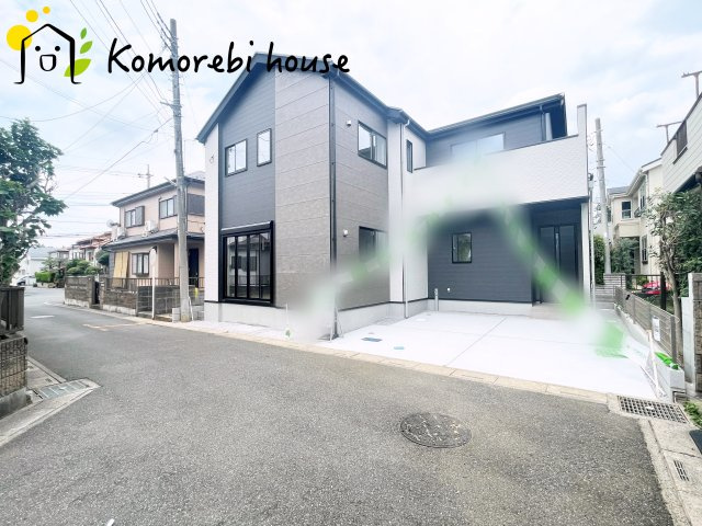 上尾市中妻　６期　新築一戸建て　LIGARE　01の前面道路含む現地写真|26.7.26　撮影済み