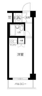 【間取り】 | キャッスルマンション戸越公園 | 間取りです。