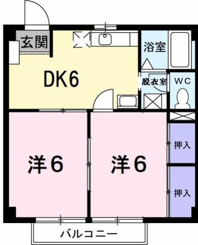 エナール北の間取り
