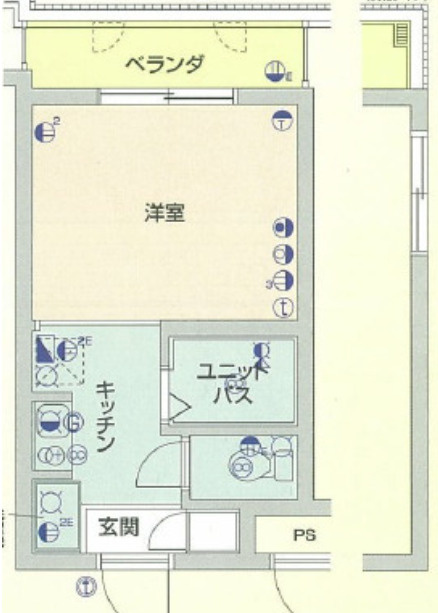 グランヴァン四谷三丁目の間取り|グランヴァン四谷三丁目