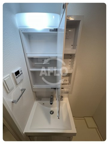 S-RESIDENCE大阪同心の洗面所|S-RESIDENCE大阪同心　収納