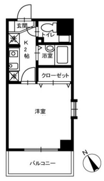 ミリアビタNO.13の間取り