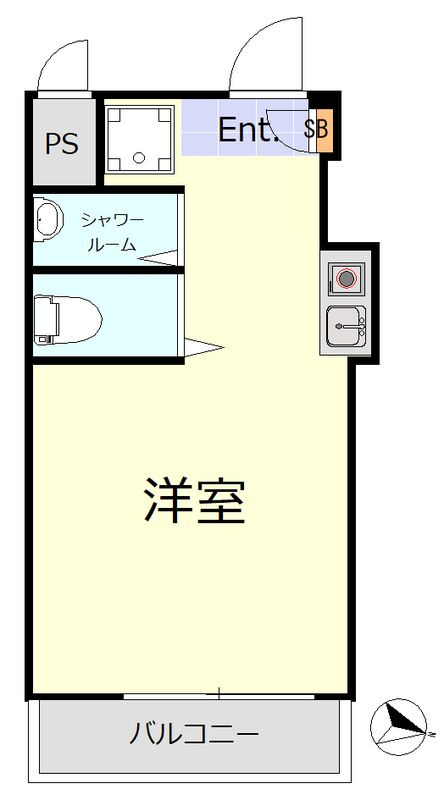 トップ恵比寿の間取り