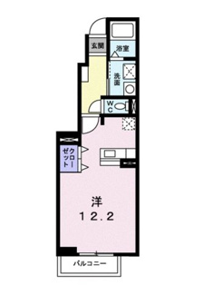 【間取り】 | クレメント・エヌ　Ａ