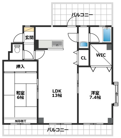メモリープラザあかしやの間取り|現況優先です。