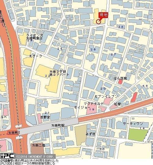 ラ・レジダンス・ド・ラフィネの地図