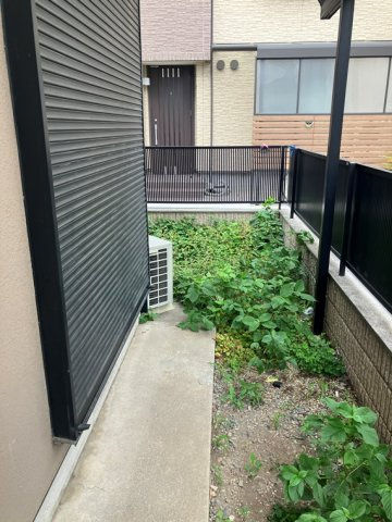 東中野戸建の庭|お庭でゆったりと過ごせます