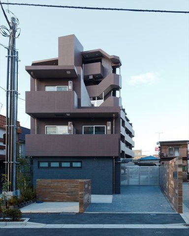 DIPS北千住の外観|おしゃれな外観です