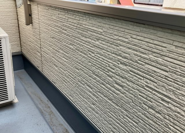 山王戸建のバルコニー|広々としたバルコニーです