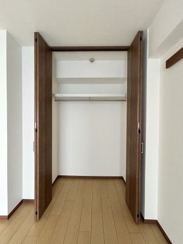 北柏パークホームズ参番館の収納|居室にはそれぞれ収納があって荷物の整理に便利です