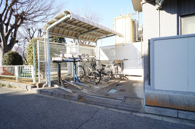 北柏パークホームズ参番館のその他共用部分|駐輪場です