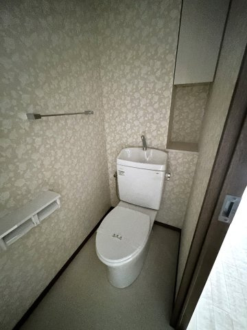 北柏パークホームズ参番館のトイレ|コンパクトで使いやすいトイレです