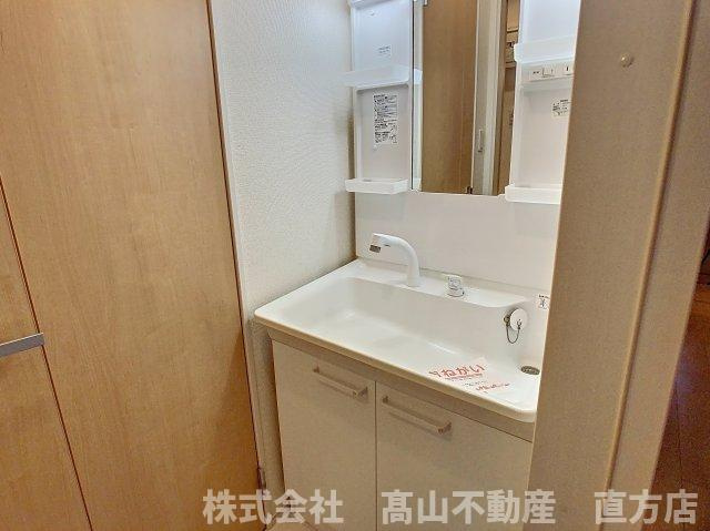 北九州市八幡西区木屋瀬２丁目のアパートの洗面所