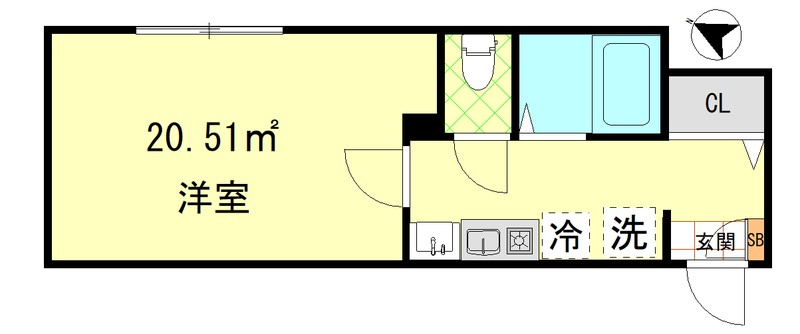 グリップ東大泉の間取り