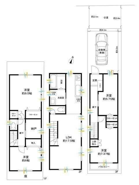 赤羽戸建の間取り
