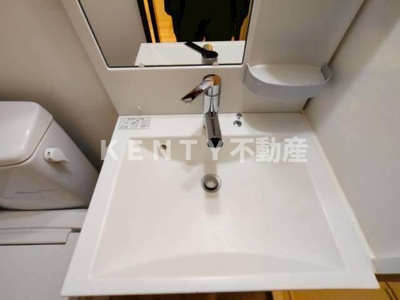 【洗面所】 | ＸＥＢＥＣ京急蒲田 | 明るい洗面所です