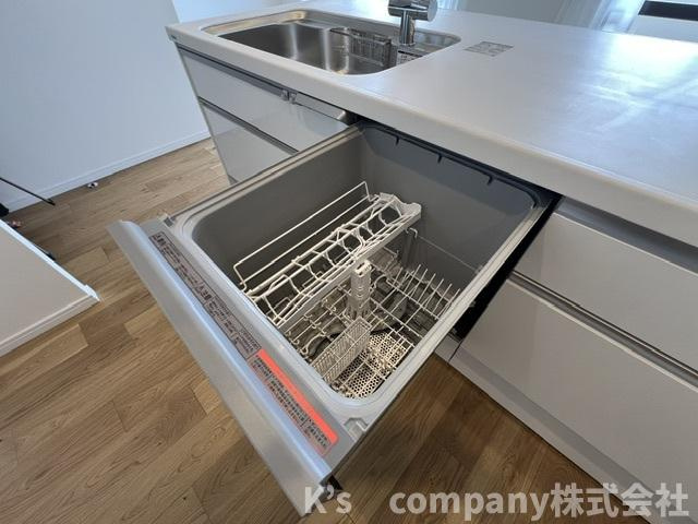 茅ヶ崎市甘沼　オクトス湘南茅ヶ崎ヴィスタヒルのキッチン|家事の負担を軽減してくれる食器洗い乾燥機付き☆