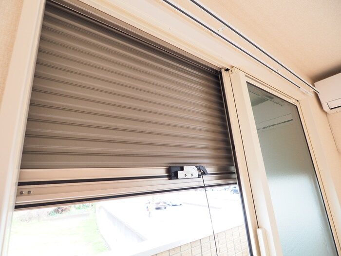 コンフォート新治のセキュリティ|シャッター雨戸