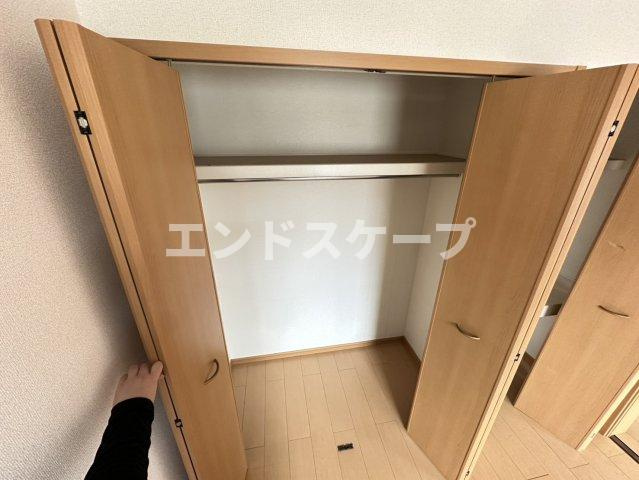 ハント・ポント　Ｃの収納|高崎、前橋のお部屋探しはエンドスケープまで！お客様の理想お聞かせ下さい♪