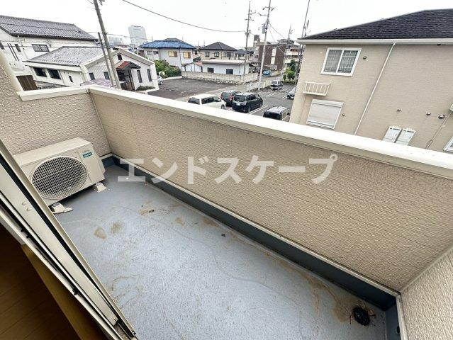 ハント・ポント　Ｃのバルコニー|高崎、前橋のお部屋探しはエンドスケープまで！お客様の理想お聞かせ下さい♪