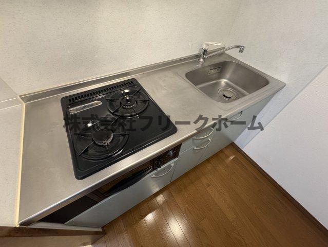 世田谷区代田２丁目の賃貸マンションのキッチン