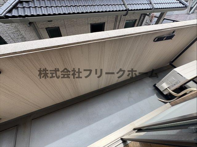 世田谷区代田２丁目の賃貸マンションのバルコニー