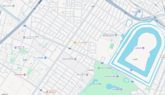 堺市堺区六条通　新築一戸建ての地図