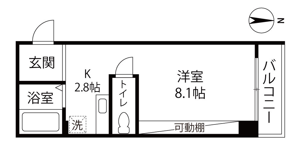 GARBOの間取り