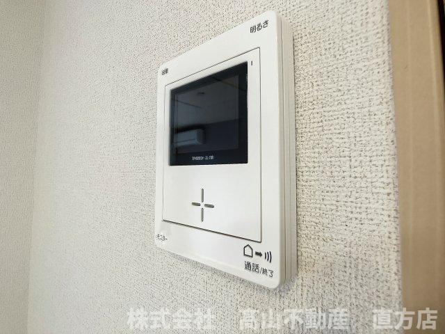 直方市大字感田のアパートのセキュリティ