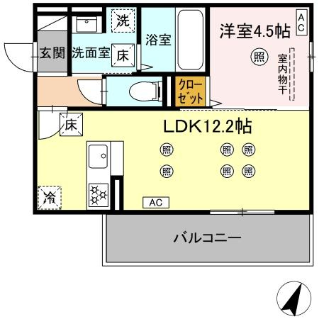 ザ　スターリング新外の間取り