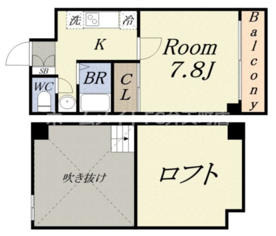 【間取り】 | ハーバーハウス大阪