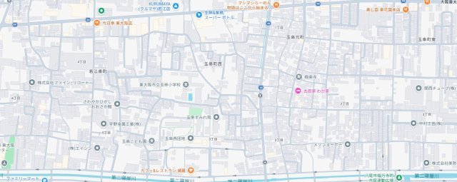 東大阪市玉串町西　第1期　新築一戸建ての地図