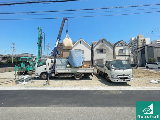 東大阪市玉串町西　第1期　新築一戸建ての外観|現在建築中！落ち着いた街並みで新生活を始めることが出来そう！周辺の物件も併せてご紹介させて頂きます！